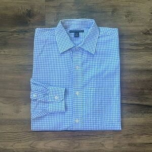 Banana Republic Office Camden Fit Plaid Dress Shirt